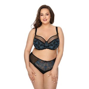 Трусы-слип F-3329-51 Angel Czarno-Niebieski