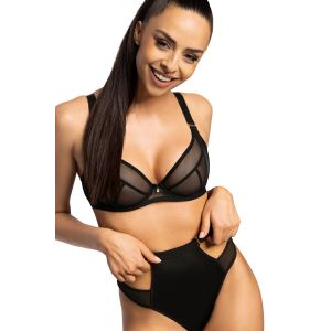 Трусы-стринг S-0201-4-1 Denise Czarny