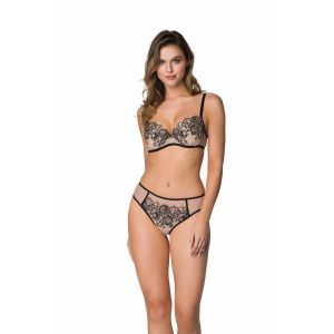 Бюстгальтер M-3804-11 Frances Beige-Black