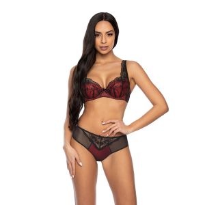 Трусы-слип Percy Czarno-Czerwony