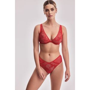 Бюстгальтер Beverly M Bralette Czerwony