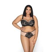 Бюстгальтер M-3108-22 Olivia Czarny-Bezowy