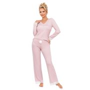 Simply long pyjamas Powder Pink