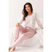 Sweet long pyjamas Powder Pink