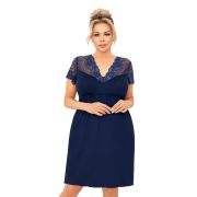 Livia nightdress plus Dark blue